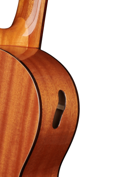 Preview: Amano 4C-SN, Zeder massiv / Sapelli, 48mm Sattelbreite, made in Spain